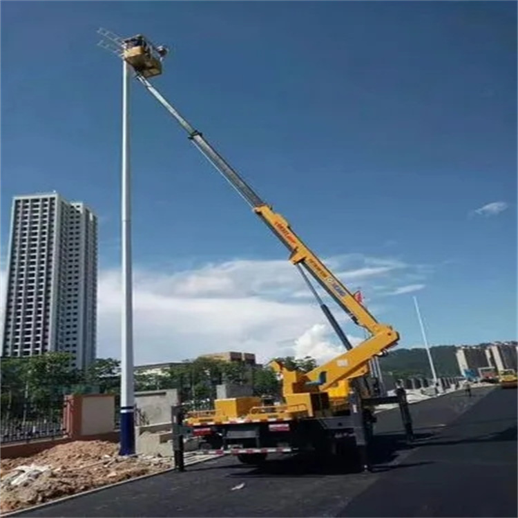 盐城亭湖维修路灯的曲臂升降车出租